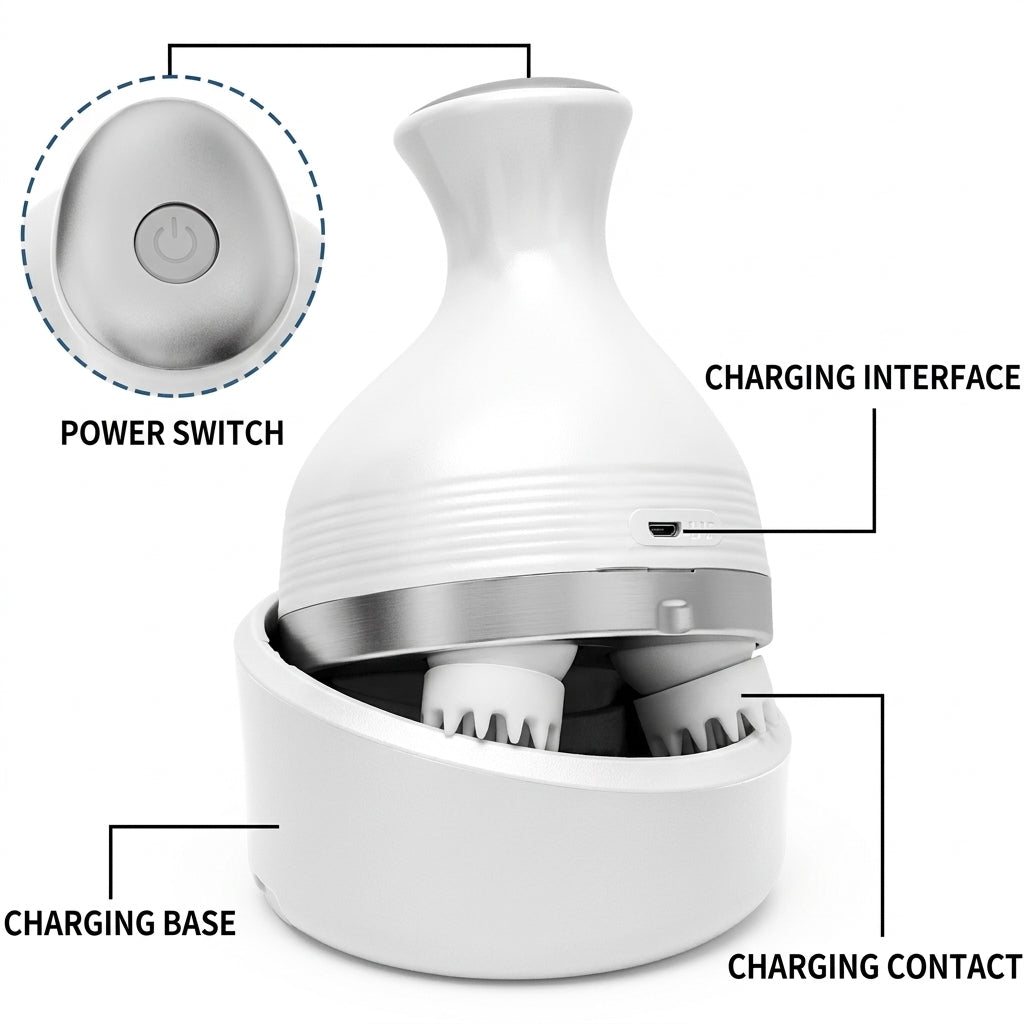 Premium Electric Scalp Massager